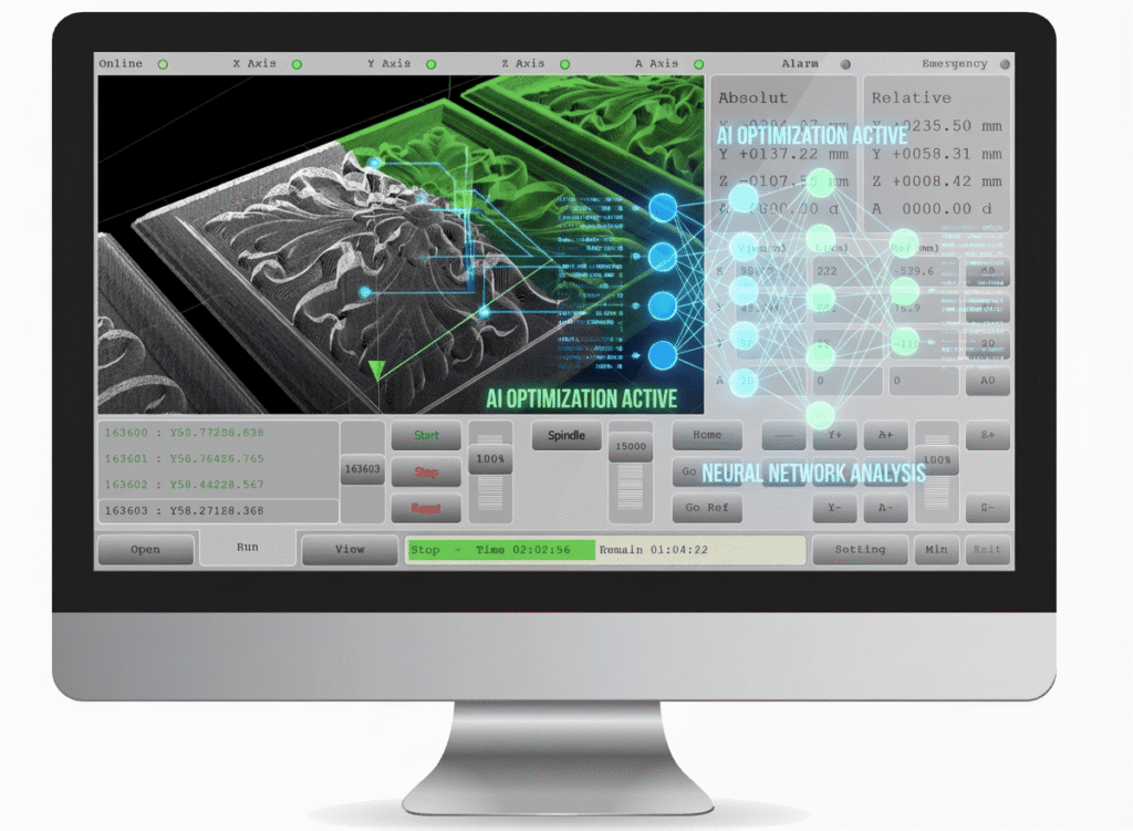 ادغام کنترلر CNC Radonix